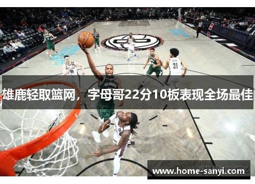 雄鹿轻取篮网，字母哥22分10板表现全场最佳